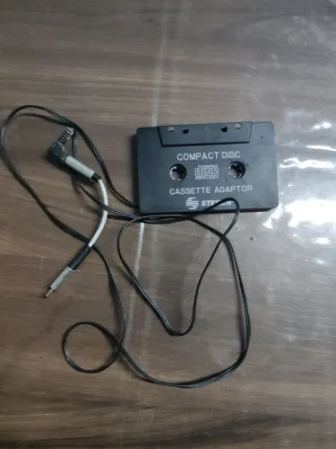 Adaptador Fita K7para tipo C para toca ficas