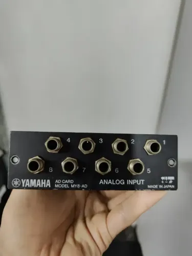 Interface Yamaha My8-ad Para Mesa 01v Pm1d Dme32 Aw4416/2816 (Usado)