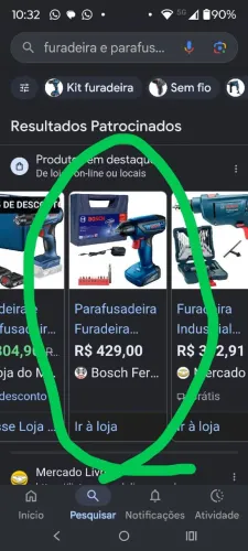 Furadeira Bosch