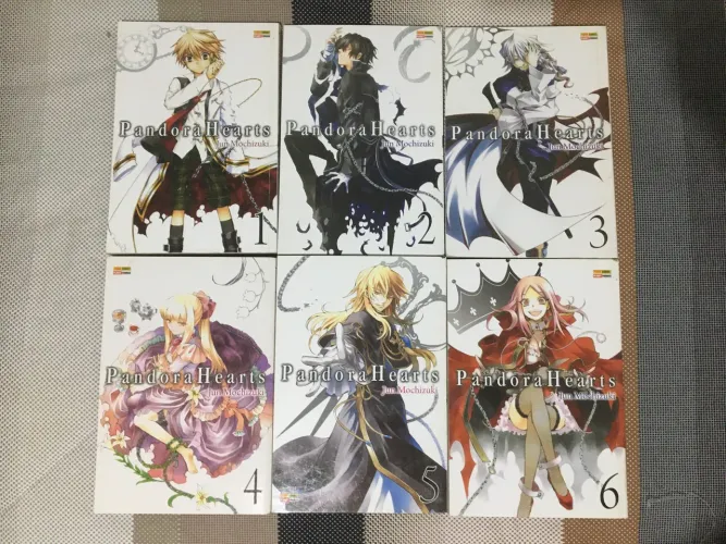 Mangá Pandora Hearts 1 ao 6
