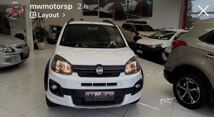 Fiat Uno WAY 1.0 Flex 6V 5P 2019