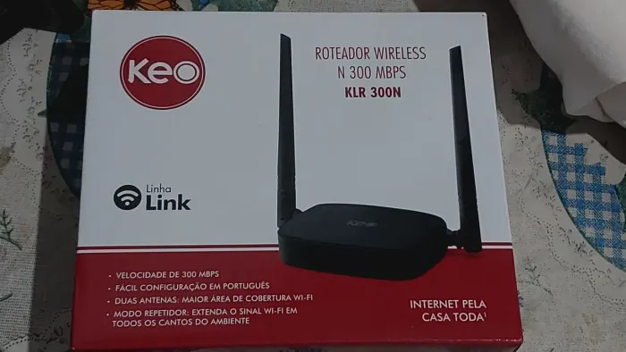 Roteador/Repetidor Wi-Fi