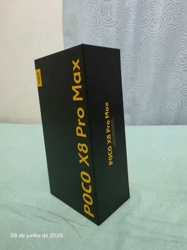 Poco x8 pro Max 512gb azul(Aberto só para conferir) 