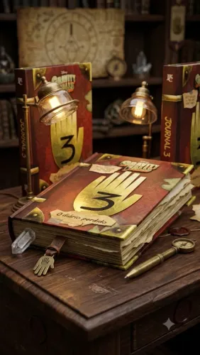Livro gravity falls 3