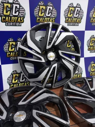Calota Chevrolet Onix 2023 a 2026 aro 15 original usada. R$49,00 cada calota. Disk entrega