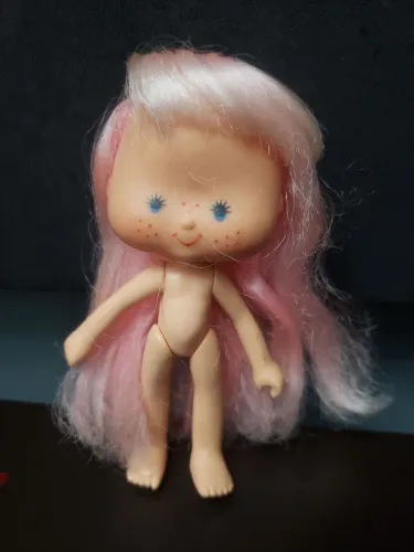 Boneca moranguinho rosinha Estrela ano 1980