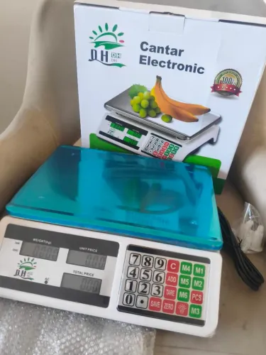 Balança comercial com bateria