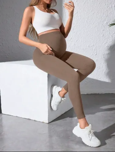 2 Calça leggings para grávidas