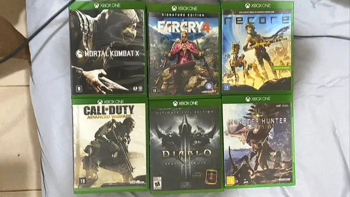 6 jogos novos originais | para sair logo 