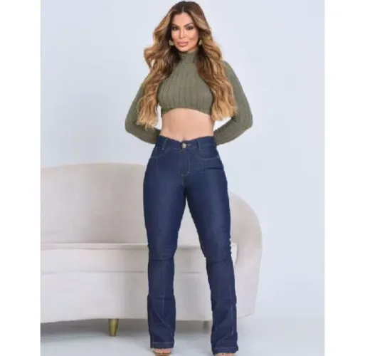 Calça feminina boca aberta N°38