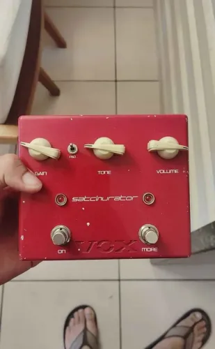 Pedal de guitarra Distorção Vox Satchurator 