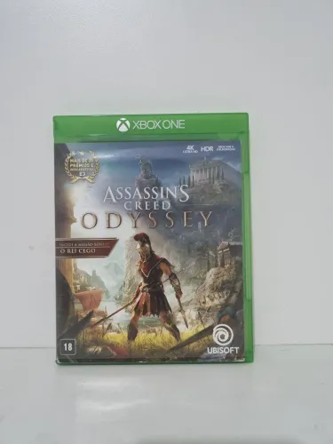 Jogo Xbox One Assassin's Creed odyssey em português com uma missão adicional