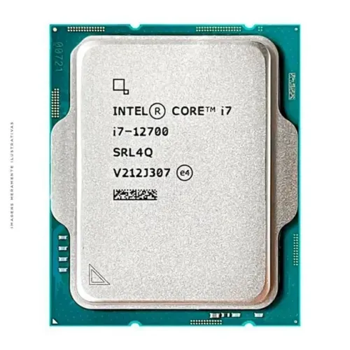 Proc i714700 Semi novo impecável Com Cooler de fábrica