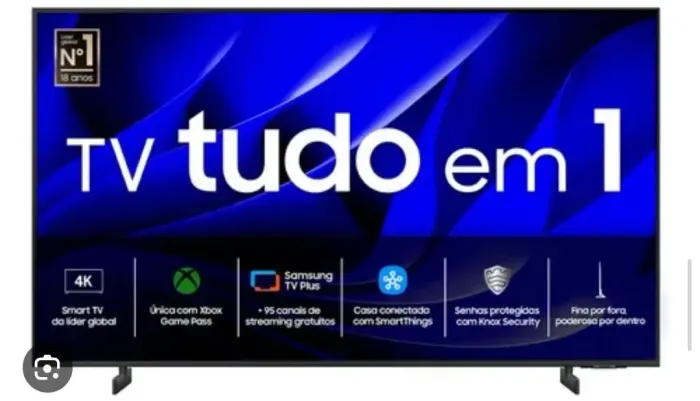 Vendo tv 55 peladas da Samsung smart