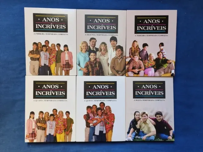 DVD Anos Incríveis - Série Completa, 22 Discos