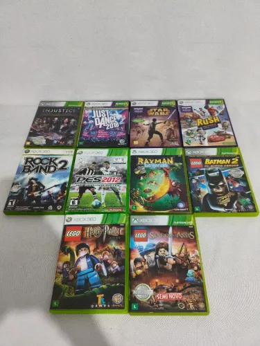 Combo de jogos Xbox 360