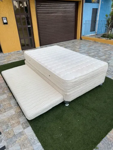 Cama Box MAXFLEX BICAMA COM COLCHÃO SEMINOVO TOP - ENTREGO 