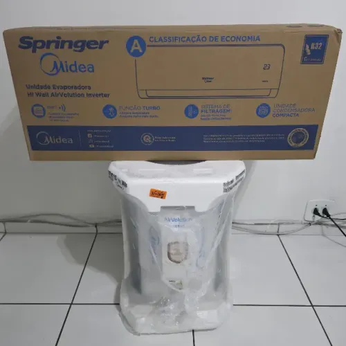 (NOVO) Ar Condicionado Inverter 12.000 BTUs AirVolution Frio Midea 220V