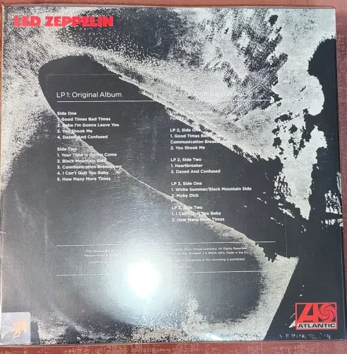 LOTE LP LED ZEPPELIN LACRADO LP BONUS 