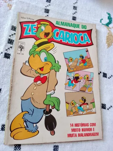 Almanaque do Zé Carioca 02 quadrinhos antigos