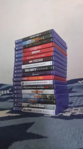 Lote de jogos de ps4