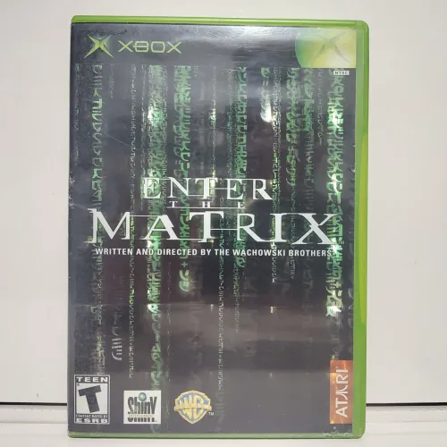 Jogo Enter The Matrix Xbox Clássico Original Americano Completo CIB Mídia Física