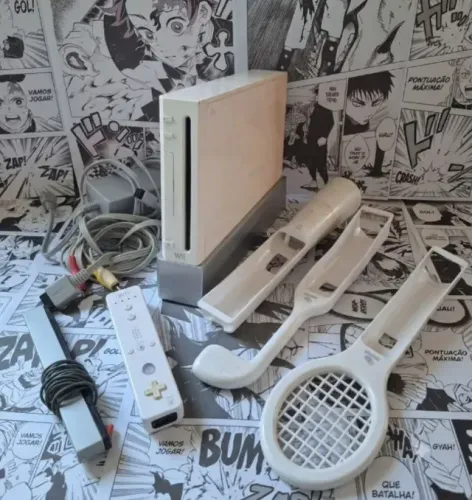 Nintendo Wii Completo (Faço olx pay)
