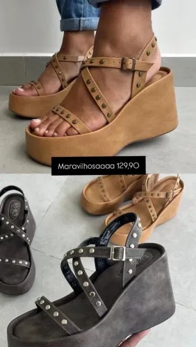 SANDALIA PLATAFORMA NOVA