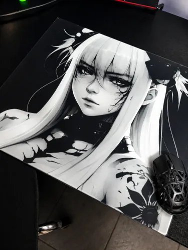 Mousepad de Vidro Gamer - Deslize Rápido + Alta Precisão