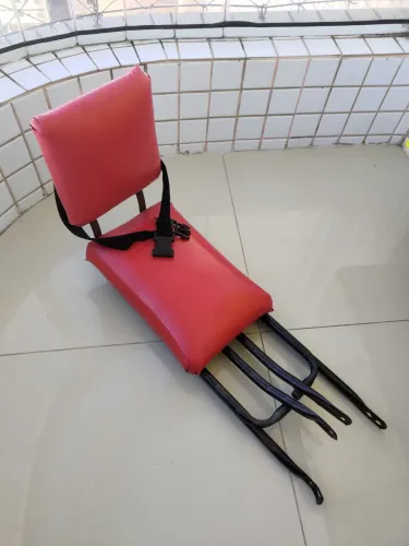 Cadeirinha / bagageiro para garupa na bicicleta