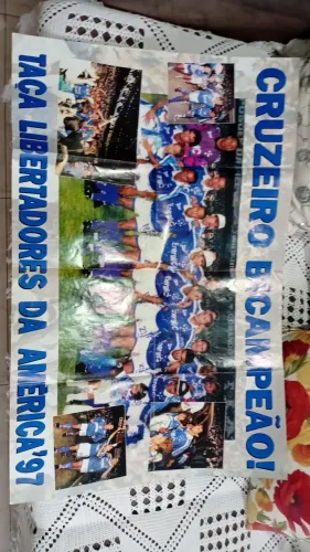 Poster do Cruzeiro, bi campeão da libertadores 1997