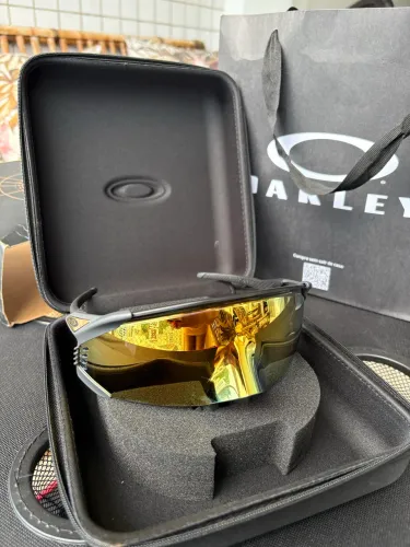 Oakley Óculos de Sol Velo Kato Matte Carbon Prizm 24k