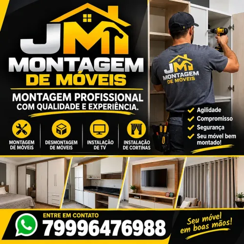 MONTADOR DE MÓVEIS PROFISSIONAL COM EXPERIÊNCIA