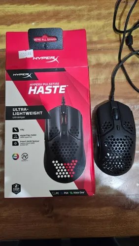 Mouse gamer pulsifire haste preto usb