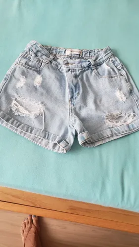 Short jeans infantil