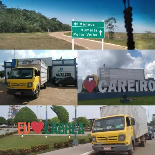 Frete bau barato disponível 