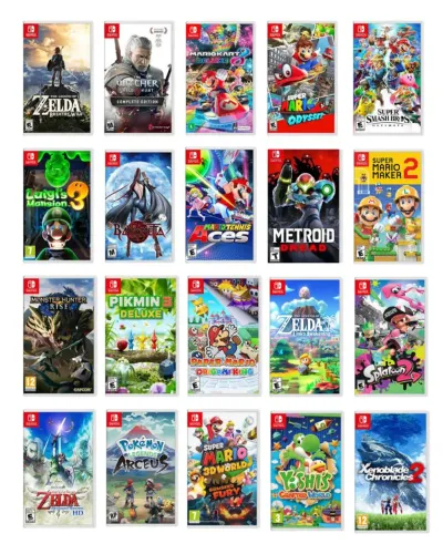 Jogos Nintendo Switch - 207 jogos