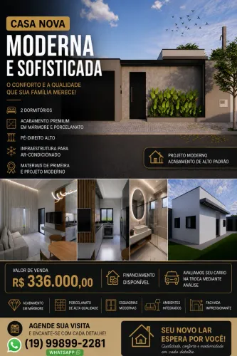 Casa nova em Mogi Guaçu