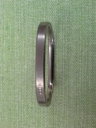 Bracelete alemão Boccia Titanium com 6 Diamantes