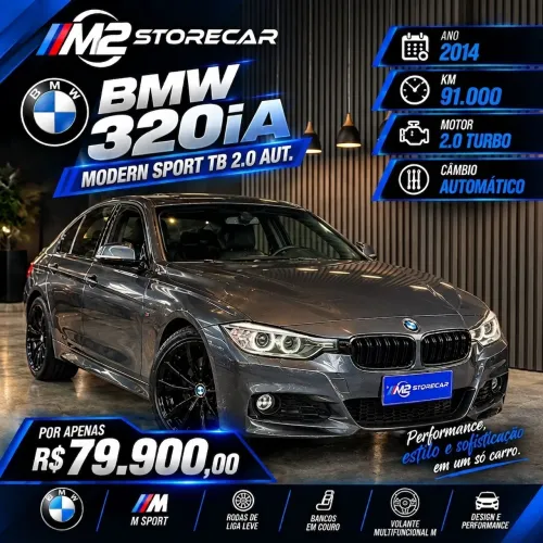 BMW 320I A Modern/sport TB 2.0/a.flex 16V 4P 2014
