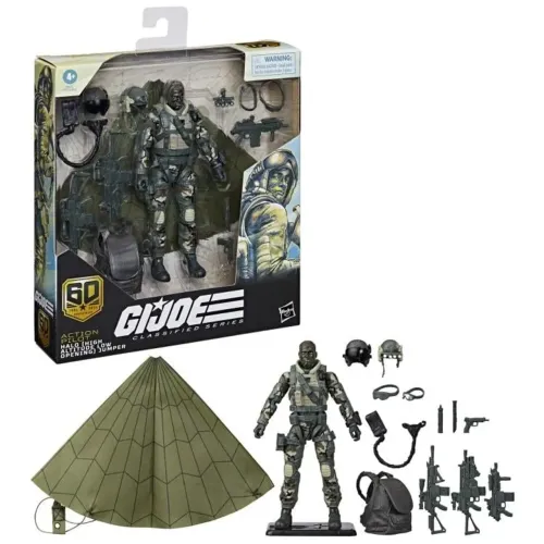 GI Joe Classified Series 60th Anniversary Action Pilot Halo Jumper