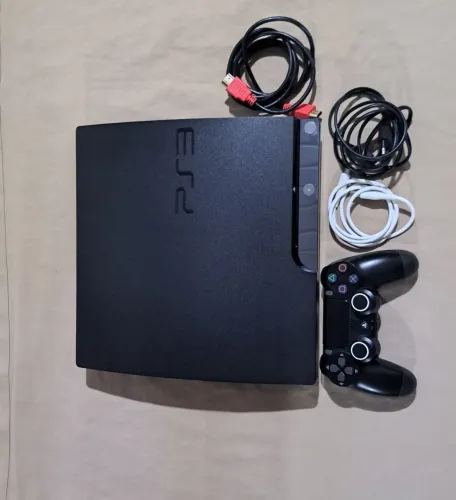 VENDE-SE PS3 SLIM DESBLOQUEADO.
