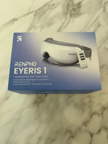 Massageador para Olhos RENPHO EYERIS 1 com Aquecimento, Bluetooth e Controle