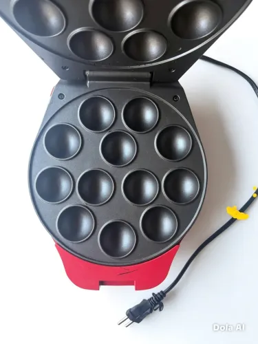 Máquina Elétrica para Cake Pop / Docinhos Fun Kitchen - Vermelha
