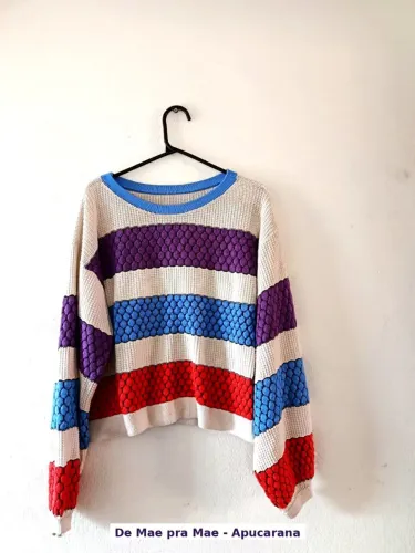 Blusa tricô 