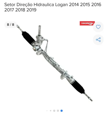 CAIXA DE DIREÇÃO HIDRAULICA LOGANSANDERO