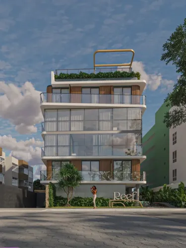 Reef Park: studio de 23,84 m² em Cabo Branco, João Pessoa