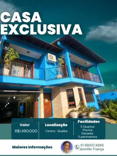 Casa Exclusiva Centro/Guaíba