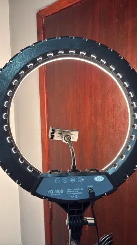 RING LIGHT 36CM + CONTROLE