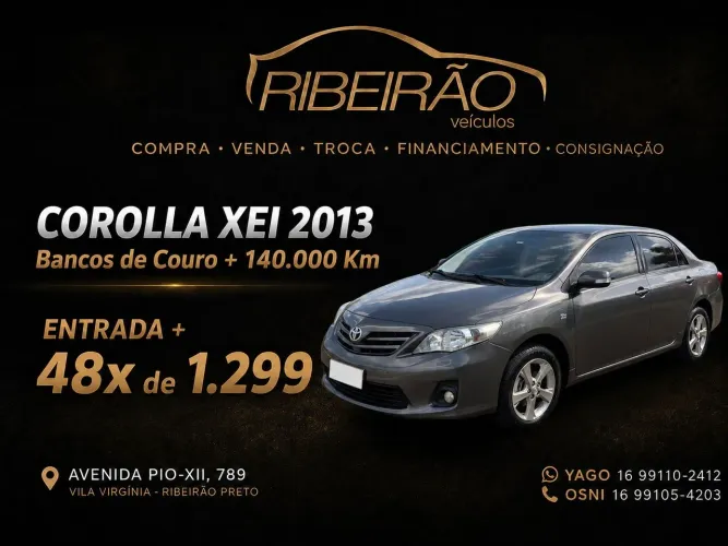 Toyota Corolla XEI 2.0 Flex 16V Aut. 2013